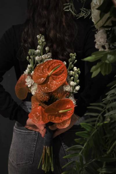 Fotografía de ramo de flores realizado por Edén Flores y Eventos